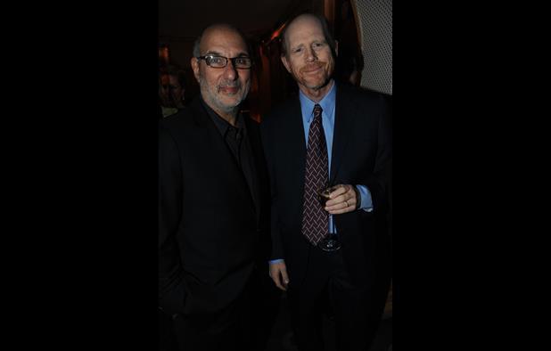Alan Yentob and Ron Howard 
